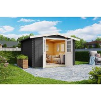 Mr. GARDENER Gartenhaus »Australien«, Holz, BxHxT: 332,9 x 222 x 310 cm (Außenmaße) – grau Rabatt: 20 % Mr. GARDENER Gartenhaus »Australien«, Holz, BxHxT: 332,9 x 222 x 310 cm (Außenmaße) – grau Rabatt: 20 %