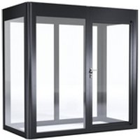 SunElements Gewächshaus »SunGarden Infinity 2.1«, BxHxT: 233 x 229 x 128 cm, anthrazit-metallic – grau SunElements Gewächshaus »SunGarden Infinity 2.1«, BxHxT: 233 x 229 x 128 cm, anthrazit-metallic – grau