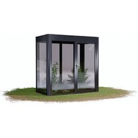 SunElements Gewächshaus »SunGarden Power 2.1«, BxHxT: 233 x 229 x 128 cm, anthrazit-metallic – grau SunElements Gewächshaus »SunGarden Power 2.1«, BxHxT: 233 x 229 x 128 cm, anthrazit-metallic – grau