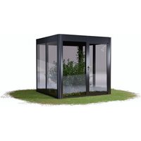 SunElements Gewächshaus »SunGarden Power 2.2«, BxHxT: 233 x 229 x 233 cm, anthrazit-metallic – grau SunElements Gewächshaus »SunGarden Power 2.2«, BxHxT: 233 x 229 x 233 cm, anthrazit-metallic – grau