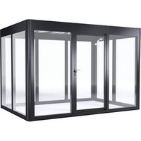 SunElements Gewächshaus »Energy 3.2«, BxHxT: 548 x 229 x 233 cm, UV-beständig, winterfest – silberfarben SunElements Gewächshaus »Energy 3.2«, BxHxT: 548 x 229 x 233 cm, UV-beständig, winterfest – silberfarben