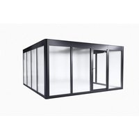 SunElements Gewächshaus »Deluxe 4.4«, BxHxT: 443 x 229 x 443 cm, UV-beständig, winterfest – silberfarben SunElements Gewächshaus »Deluxe 4.4«, BxHxT: 443 x 229 x 443 cm, UV-beständig, winterfest – silberfarben