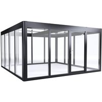 SunElements Gewächshaus »Infinity 4.4«, BxHxT: 443 x 229 x 443 cm, UV-beständig, winterfest – silberfarben SunElements Gewächshaus »Infinity 4.4«, BxHxT: 443 x 229 x 443 cm, UV-beständig, winterfest – silberfarben