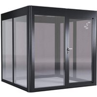 SunElements Gewächshaus »Modern 2.2«, BxHxT: 233 x 229 x 233 cm, UV-beständig, winterfest – silberfarben SunElements Gewächshaus »Modern 2.2«, BxHxT: 233 x 229 x 233 cm, UV-beständig, winterfest – silberfarben