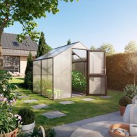 Mr. GARDENER Gewächshaus »Premium«, BxL: 2,33 x 2,17 m, Steck-/Schraub-System – grau Rabatt: 20 % Mr. GARDENER Gewächshaus »Premium«, BxL: 2,33 x 2,17 m, Steck-/Schraub-System – grau Rabatt: 20 %