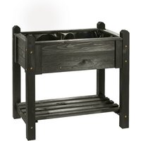 Wilk Kräuterbeet »Basic«, BxHxT: 90 x 85 x 59 cm, mit Ablage für Pflanz-Zubehör, schwarz Wilk Kräuterbeet »Basic«, BxHxT: 90 x 85 x 59 cm, mit Ablage für Pflanz-Zubehör, schwarz