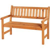 Wilk Gartenbank »Borkum«, BxTxH: 125 x 71 x 91 cm, wetterbeständig gebeiztes Kiefernholz – beige Wilk Gartenbank »Borkum«, BxTxH: 125 x 71 x 91 cm, wetterbeständig gebeiztes Kiefernholz – beige