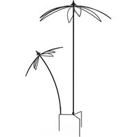 Wilk Rankhilfe, Palmen-Form, BxTxH: 135 x 104 x 183 cm – schwarz Wilk Rankhilfe, Palmen-Form, BxTxH: 135 x 104 x 183 cm – schwarz