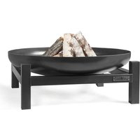 Wilk Feuerschale »Panama«, ØxH: 60 x 28 cm, Handarbeit aus Stahl – schwarz Wilk Feuerschale »Panama«, ØxH: 60 x 28 cm, Handarbeit aus Stahl – schwarz