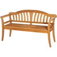 Wilk Gartenbank »Rügen«, BxTxH: 156 x 54 x 88 cm, inkl. Pflegeöl für einmalige Anwendung – braun Wilk Gartenbank »Rügen«, BxTxH: 156 x 54 x 88 cm, inkl. Pflegeöl für einmalige Anwendung – braun