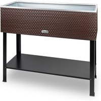 Wilk Kräuterbeet, BxHxT: 95 x 85 x 40 cm, in Rattan Optik, braun Wilk Kräuterbeet, BxHxT: 95 x 85 x 40 cm, in Rattan Optik, braun