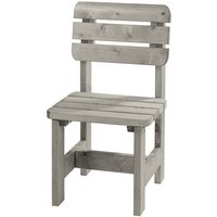 Wilk Gartenstuhl »Robusto«, HxBxT: 90 x 50 x 51 cm, wetterbeständig gebeiztes Kiefernholz, grau Rabatt: 25 % Wilk Gartenstuhl »Robusto«, HxBxT: 90 x 50 x 51 cm, wetterbeständig gebeiztes Kiefernholz, grau Rabatt: 25 %