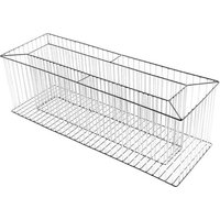 Wilk Gabionen-Pflanzgefäß »Emerald S«, BxTxH: 72 x 27 x 24,5 cm, aus 100 % feuerverzinktem Stahl – silberfarben Wilk Gabionen-Pflanzgefäß »Emerald S«, BxTxH: 72 x 27 x 24,5 cm, aus 100 % feuerverzinktem Stahl – silberfarben