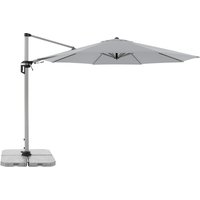 DOPPLER Sonnenschirm »Active«, ØxH: 366 x 260cm, Sonnenschutzfaktor: 50+ – grau Rabatt: 13 % DOPPLER Sonnenschirm »Active«, ØxH: 366 x 260cm, Sonnenschutzfaktor: 50+ – grau Rabatt: 13 %
