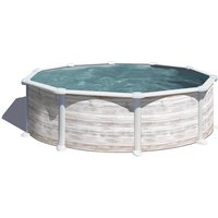 GRE Rundpool »NORDIC«, weiß, ØxH: 350 x 132 cm – weiss GRE Rundpool »NORDIC«, weiß, ØxH: 350 x 132 cm – weiss