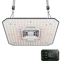 AeroLight 100W LED Grow Light,Led Plant Light with Samsung LM301 Diodes Dimmable Lights Sunlike Full Spectrum Automatic operation Optimal Light For I