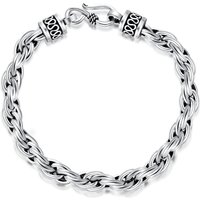 Sterling Silver Chain Bracelet for Men