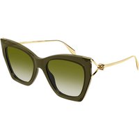 アレキサンダーマックイーン Alexander McQueen AM0375S 004 メガネ フレーム - 女性用 - 緑
