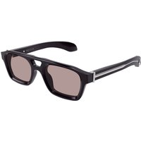 Alexander McQueen AM0505S 004 Men's Sunglasses Purple Size 52