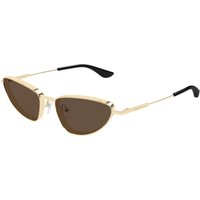 アレキサンダーマックイーン Alexander McQueen AM0522S 002 メガネ フレーム - 女性用 - 金色
