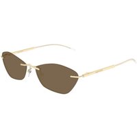 アレキサンダーマックイーン Alexander McQueen AM0525S 002 メガネ フレーム - 男性用 - 金色