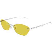 アレキサンダーマックイーン Alexander McQueen AM0525S 005 メガネ フレーム - 男性用 - Silver