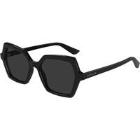 Alexander McQueen AM0537S 001 Women’s Sunglasses Black Size 54