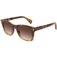 アレキサンダーマックイーン Alexander McQueen AM0551S アジアフィット 002 メガネ フレーム - 男性用 - べっ甲shell