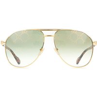 Gucci GG1220S 004 Men's Sunglasses Gold Size 59