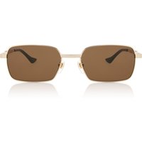 グッチ Gucci GG1495S 002 メガネ フレーム - 男性用 - 金色