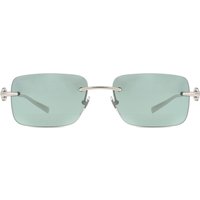 Gucci GG1703S 002 Men's Sunglasses Silver Size 55