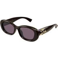 Gucci GG1829SK Asian Fit 004 Women’s Sunglasses Brown Size 53
