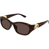 グッチ Gucci GG1826SK アジアフィット 002 メガネ フレーム - 女性用 - べっ甲shell