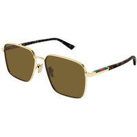 グッチ Gucci GG1965SK アジアフィット 003 メガネ フレーム - 男性用 - 金色