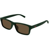 Gucci GG1986SA Asian Fit 003 Men's Sunglasses Green Size 57