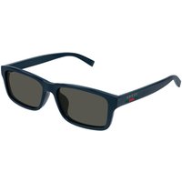 Gucci GG1986SA Asian Fit 004 Men's Sunglasses Blue Size 57