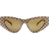 Gucci GG2019S 005 Women’s Sunglasses Brown Size 53