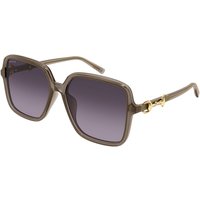 グッチ Gucci GG2219SA アジアフィット 004 メガネ フレーム - 女性用 - 茶色
