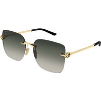 グッチ Gucci GG2229SA アジアフィット 002 メガネ フレーム - 女性用 - 金色