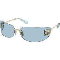 Miu Miu MUA51S ZVN10P メガネ フレーム - 女性用 - 金色