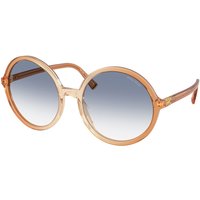 Miu Miu MUB02SF アジアフィット 26G80O メガネ フレーム - 女性用 - 茶色