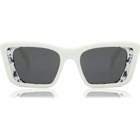 プラダ Prada PR 08YS Symbole 02V5S0 メガネ フレーム - 女性用 - 白