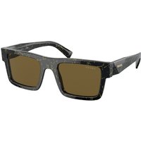 プラダ Prada PR 19WSF アジアフィット 19D01T メガネ フレーム - 男性用 - 黒