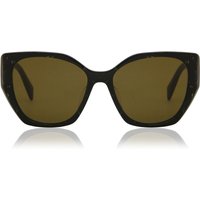 プラダ Prada PR 19ZSF アジアフィット 19D01T メガネ フレーム - 女性用 - 黒