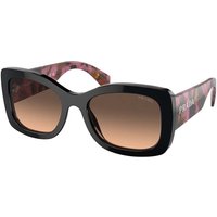 プラダ Prada PR A08SF アジアフィット 12O50C メガネ フレーム - 女性用 - 黒