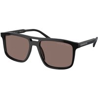 プラダ Prada PR A22SF アジアフィット Polarized 16K30H メガネ フレーム - 男性用 - 黒