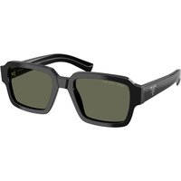 プラダ Prada PR 02ZSF アジアフィット Polarized 1AB03R メガネ フレーム - 男性用 - 黒