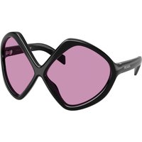 プラダ Prada PR B21S 16K30G メガネ フレーム - 女性用 - 黒