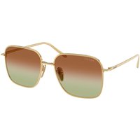 プラダ Prada PR C54SD アジアフィット 5AK70T メガネ フレーム - 女性用 - 金色