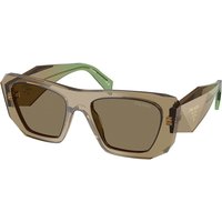 プラダ Prada PR B18SF アジアフィット 29E90F メガネ フレーム - 女性用 - 茶色
